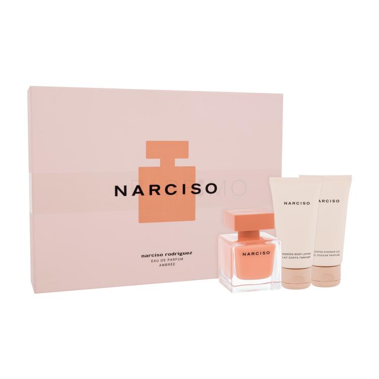 Narciso Rodriguez Narciso Ambrée Poklon set parfemska voda 50 ml + gel za tuširanje 50 ml + losion za tijelo 50 ml