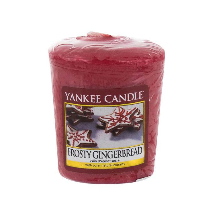 Yankee Candle Frosty Gingerbread Mirisna svijeća 49 g