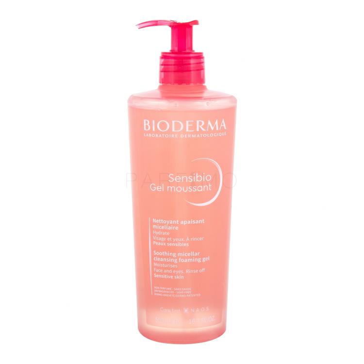 BIODERMA Sensibio Soothing Micellar Gel za čišćenje lica za žene 500 ml