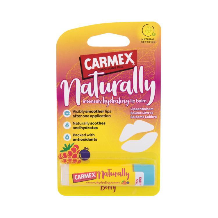 Carmex Naturally Berry Balzam za usne za žene 4,25 g