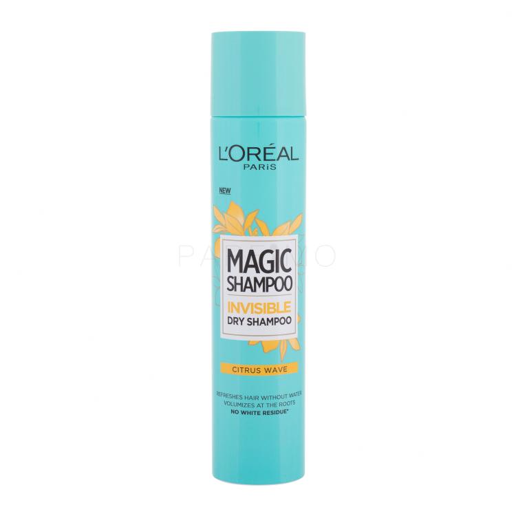 L&#039;Oréal Paris Magic Shampoo Citrus Wave Suhi šampon za žene 200 ml