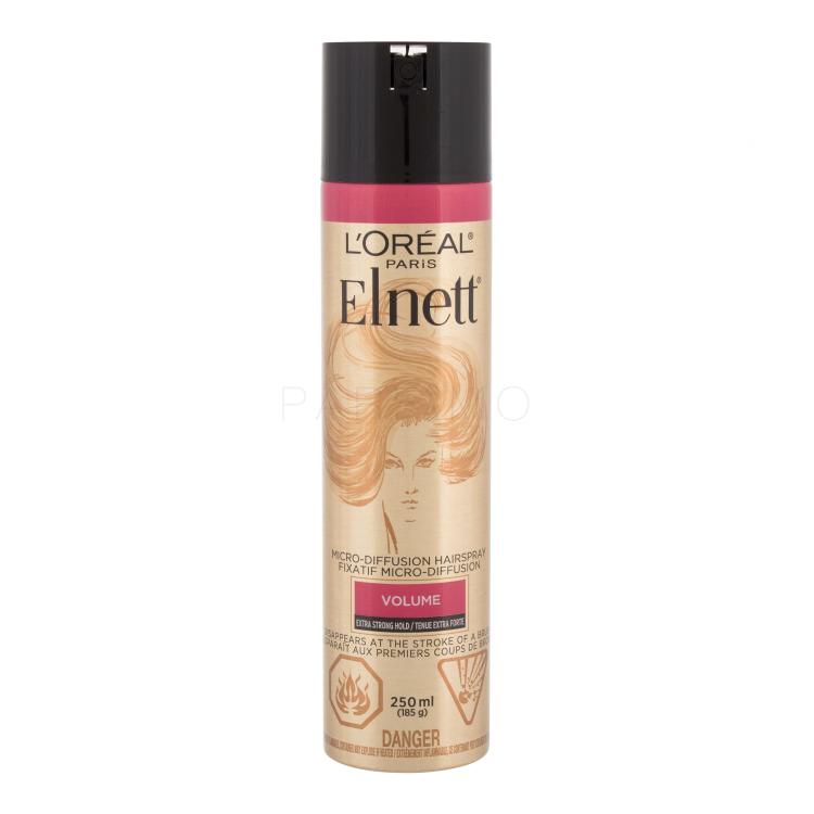 L&#039;Oréal Paris Elnett Volume Micro-Diffusion Lak za kosu za žene 250 ml