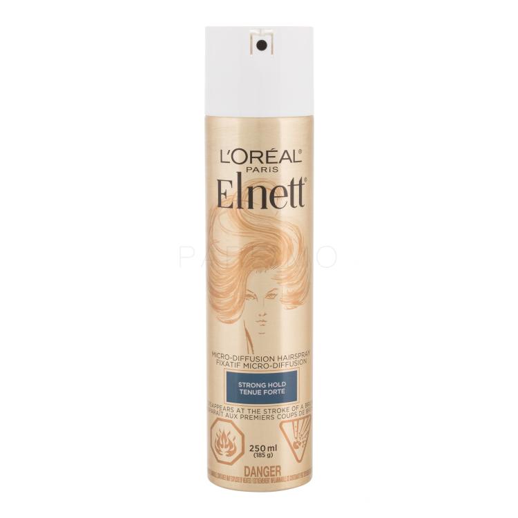 L&#039;Oréal Paris Elnett Strong Hold Micro-Diffusion Lak za kosu za žene 250 ml