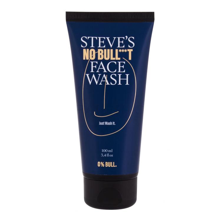 Steve´s No Bull***t Face Wash Gel za čišćenje lica za muškarce 100 ml