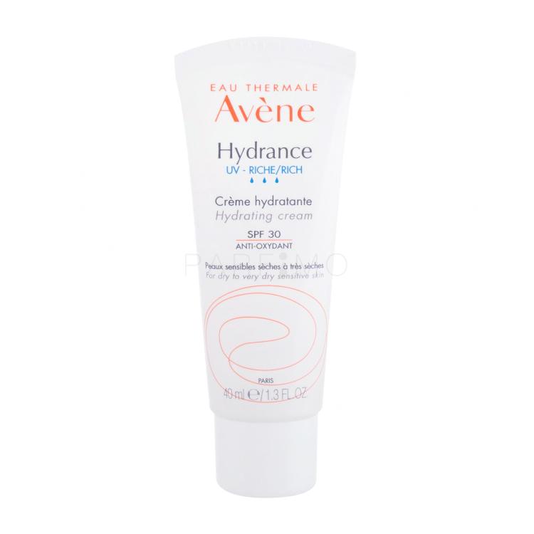 Avene Hydrance UV Rich SPF30 Dnevna krema za lice za žene 40 ml
