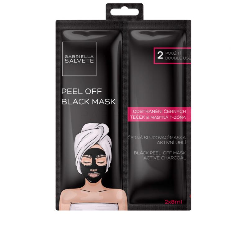 Gabriella Salvete Peel Off Black Maska za lice za žene 16 ml