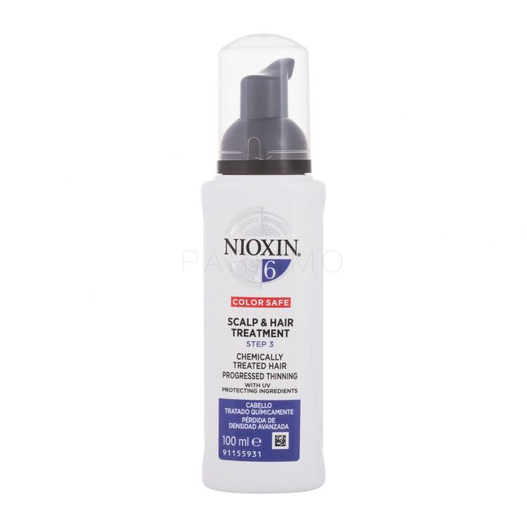 Nioxin System 6 Scalp &amp; Hair Treatment Njega kose bez ispiranja za žene 100 ml