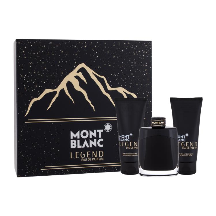 Montblanc Legend Poklon set parfemska voda 100 ml + balzam nakon brijanja 100 ml + gel za tuširanje 100 ml