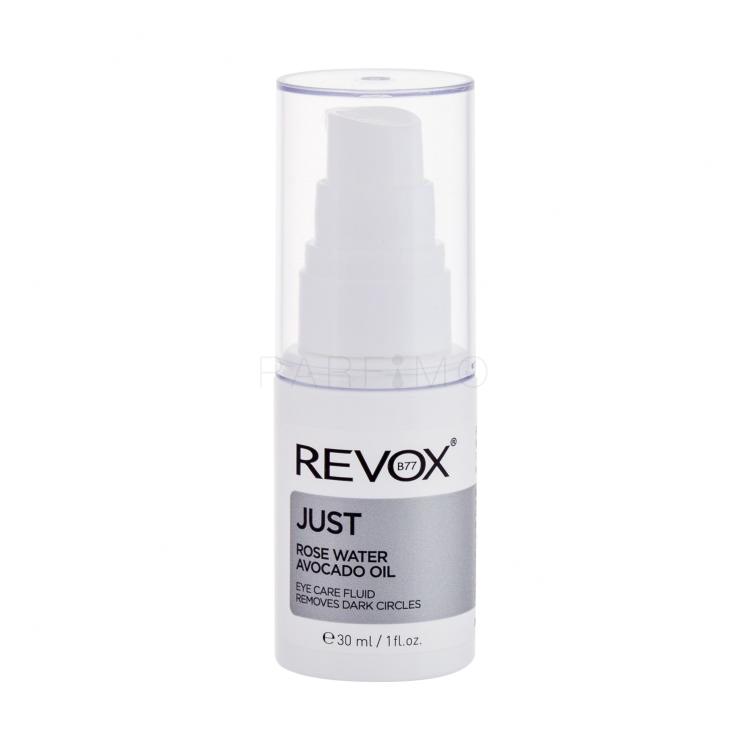 Revox Just Rose Water Avocado Oil Fluid Krema za područje oko očiju za žene 30 ml