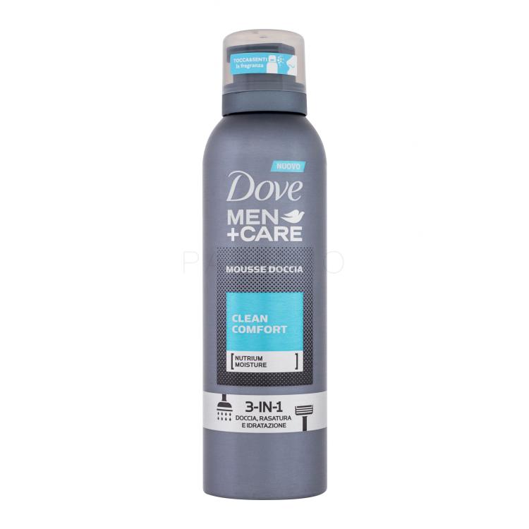 Dove Men + Care Clean Comfort Pjena za tuširanje za muškarce 200 ml