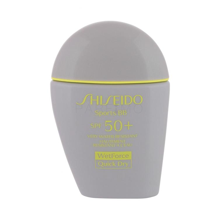 Shiseido Sports BB WetForce SPF50+ BB krema za žene 30 ml Nijansa Dark tester