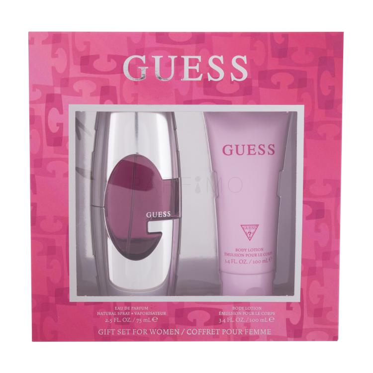 GUESS Guess For Women Poklon set parfemska voda 75 ml + losion za tijelo 100 ml