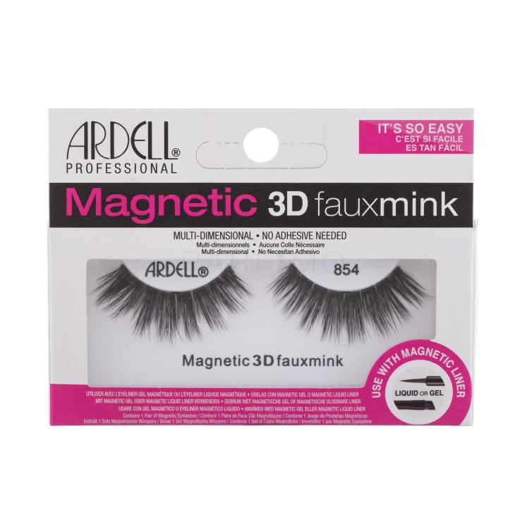 Ardell Magnetic 3D Faux Mink 854 Umjetne trepavice za žene 1 kom Nijansa Black
