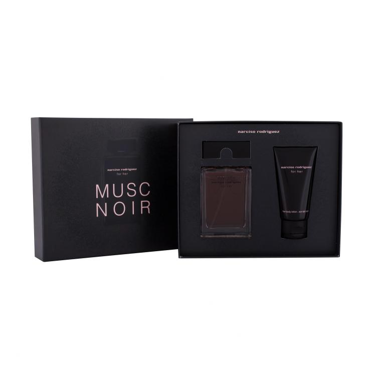 Narciso Rodriguez For Her Musc Noir Poklon set parfemska voda 50 ml + losion za tijelo 50 ml