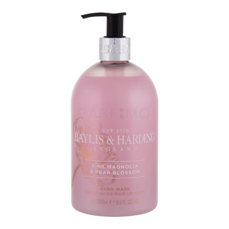 Baylis &amp; Harding Pink Magnolia &amp; Pear Blossom Tekući sapun za žene 500 ml