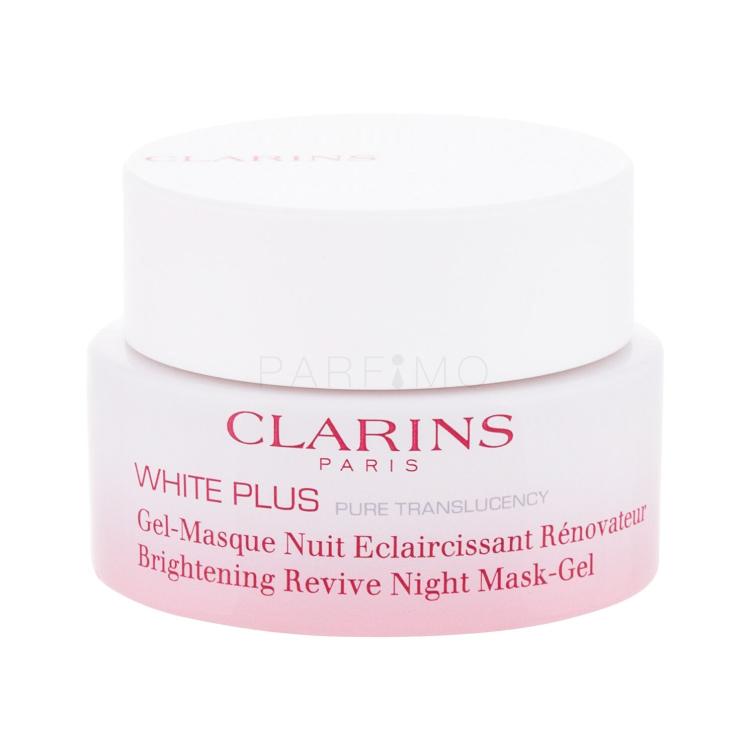 Clarins White Plus Brightening Revive Night Mask-Gel Maska za lice za žene 50 ml tester