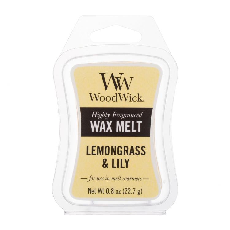 WoodWick Lemongrass &amp; Lily Mirisni vosak 22,7 g