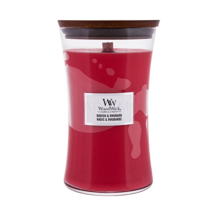 WoodWick Radish &amp; Rhubarb Mirisna svijeća 610 g