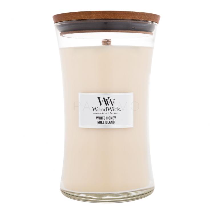 WoodWick White Honey Mirisna svijeća 610 g