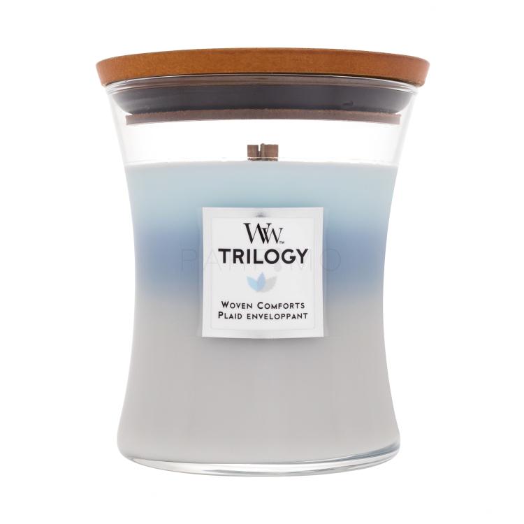 WoodWick Trilogy Woven Comforts Mirisna svijeća 275 g