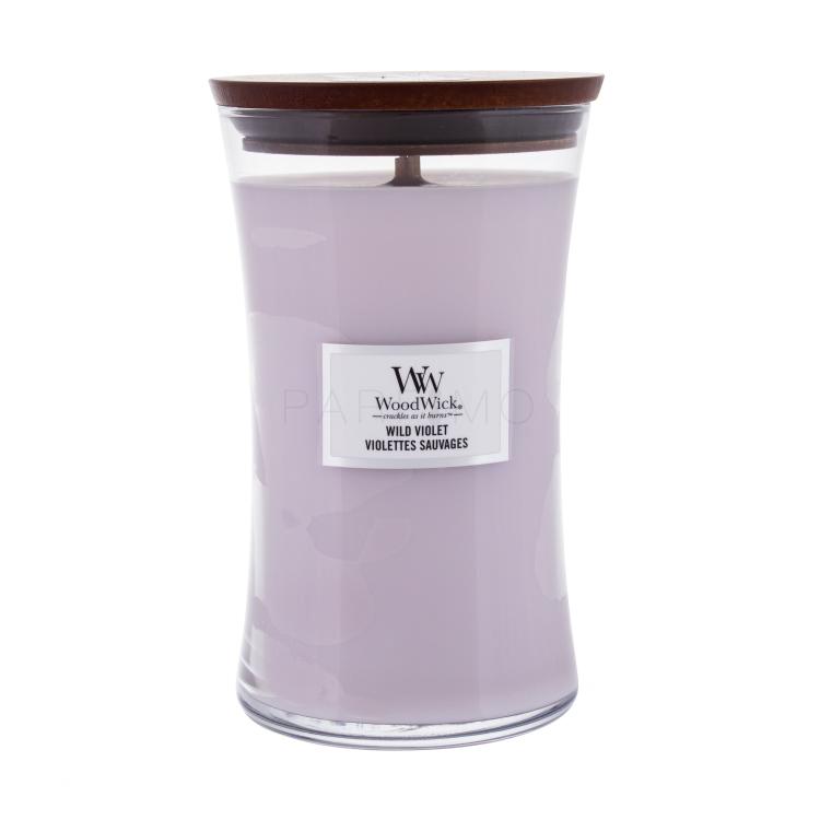 WoodWick Wild Violet Mirisna svijeća 610 g