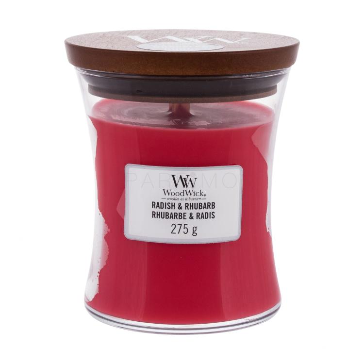WoodWick Radish &amp; Rhubarb Mirisna svijeća 275 g