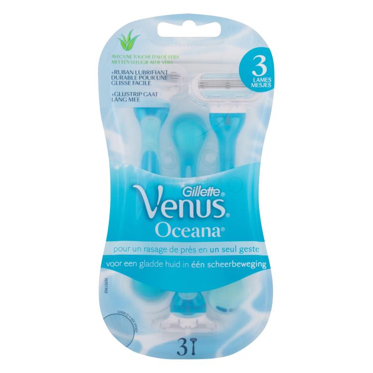 Gillette Venus Oceana Aparat za brijanje za žene 3 kom