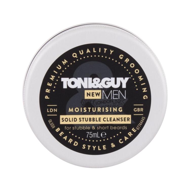 TONI&amp;GUY Men Moisturising Solid Stubble Cleanser Krema za čišćenje za muškarce 75 ml