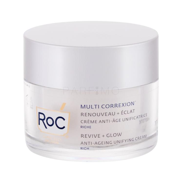 RoC Multi Correxion Revive + Glow Anti-Ageing Unifying Cream Dnevna krema za lice za žene 50 ml