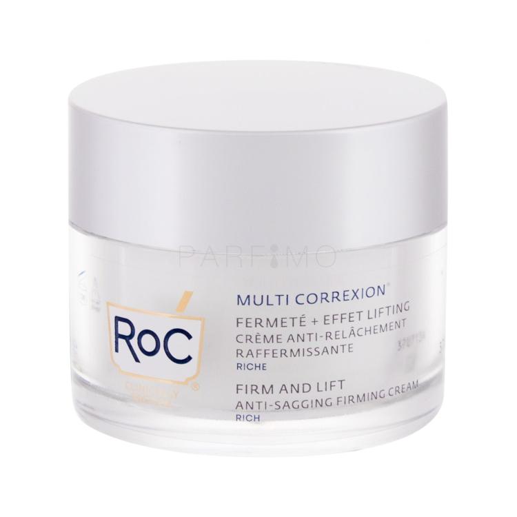 RoC Multi Correxion Firm And Lift Anti-Sagging Firming Cream Rich Dnevna krema za lice za žene 50 ml