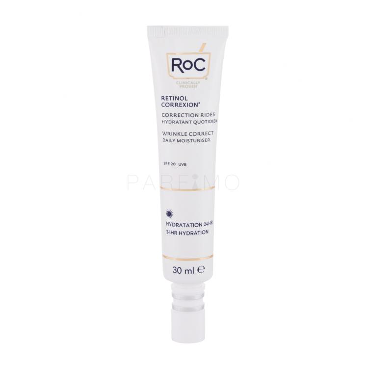 RoC Retinol Correxion Wrinkle Correct Daily Moisturizer SPF20 Dnevna krema za lice za žene 30 ml