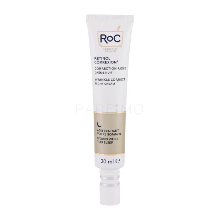 RoC Retinol Correxion Wrinkle Correct Noćna krema za lice za žene 30 ml