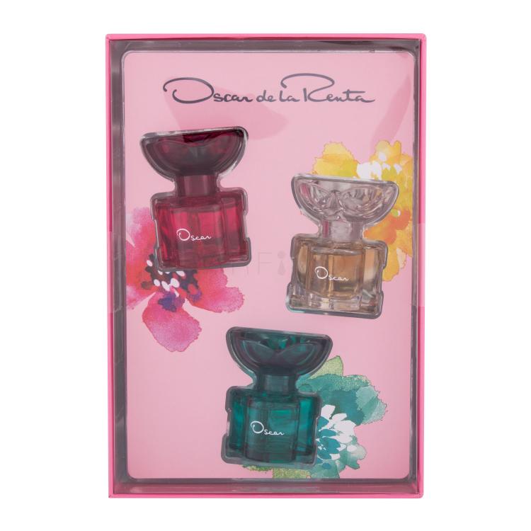 Oscar de la Renta Mini Set Poklon set parfemska voda Esprit D´Oscar 7,5 ml + toaletna voda Jasmine 7,5 ml + toaletna voda Rose 7,5 ml