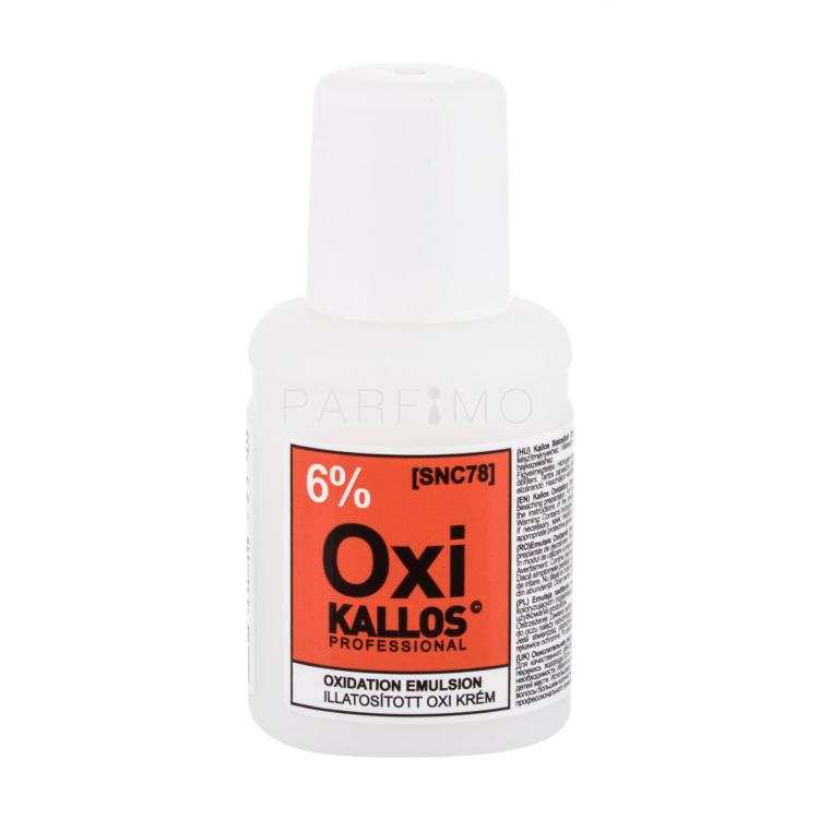Kallos Cosmetics Oxi 6% Boja za kosu za žene 60 ml