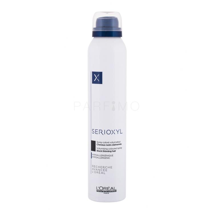 L&#039;Oréal Professionnel Serioxyl Volumising Coloured Spray Proizvodi za volumen kose za žene 200 ml Nijansa Black