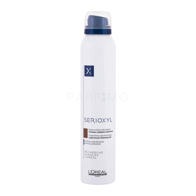 L&#039;Oréal Professionnel Serioxyl Volumising Coloured Spray Proizvodi za volumen kose za žene 200 ml Nijansa Light Brown