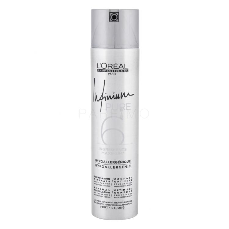 L'Oréal Professionnel Infinium Pure Strong Lak za kosu za žene 300 ml