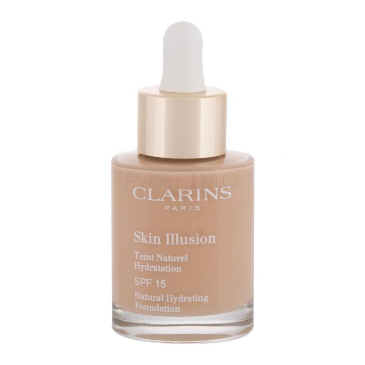 Clarins Skin Illusion Natural Hydrating SPF15 Puder za žene 30 ml Nijansa 108 Sand