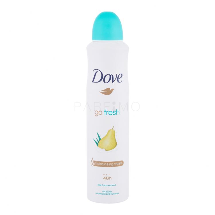 Dove Go Fresh Pear &amp; Aloe Vera 48h Antiperspirant za žene 250 ml