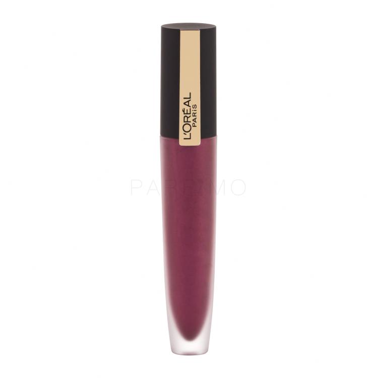 L&#039;Oréal Paris Rouge Signature Metallic Liquid Ruž za usne za žene 7 ml Nijansa 204 I Voodoo