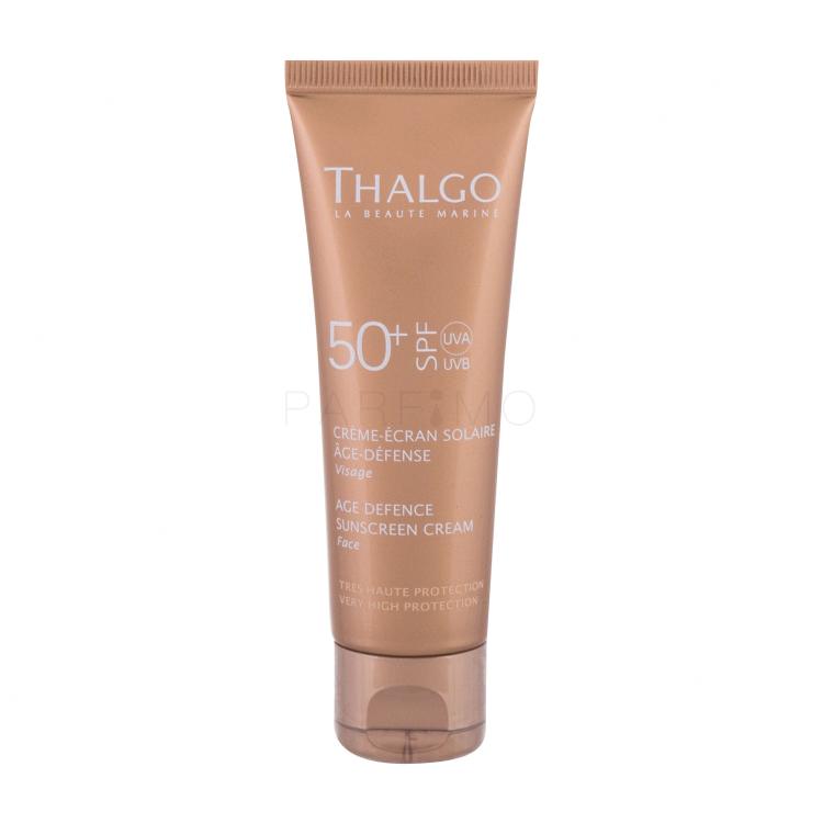 Thalgo Age Defence Sunscreen SPF50+ Proizvod za zaštitu lica od sunca za žene 50 ml