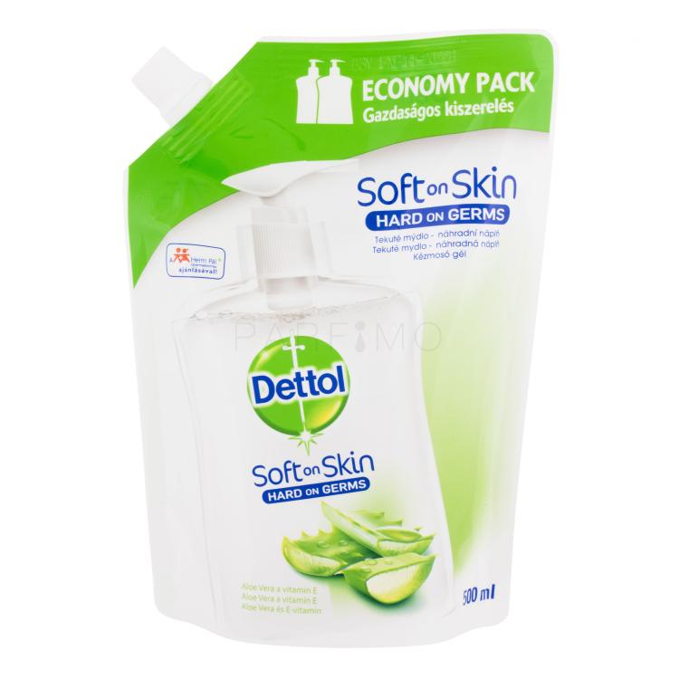 Dettol Soft On Skin Aloe Vera Tekući sapun punilo 500 ml