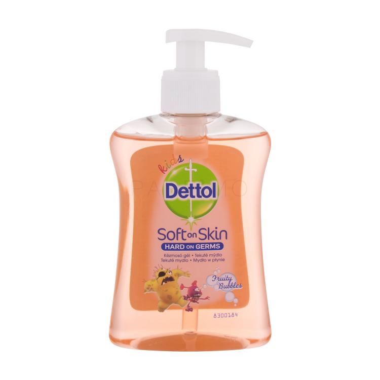 Dettol Soft On Skin Fruity Bubbles Tekući sapun za djecu 250 ml