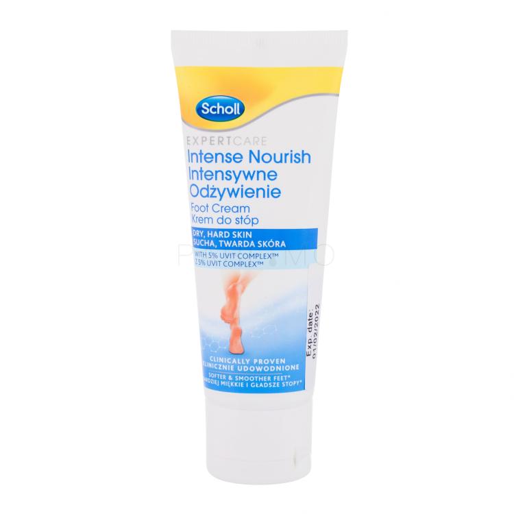 Scholl Expert Care Intense Nourish Foot Cream Dry, Hard Skin Krema za stopala za žene 75 ml
