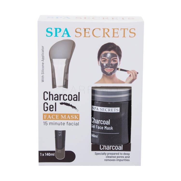 Xpel Spa Secrets Charcoal Gel Face Mask Maska za lice za žene 140 ml