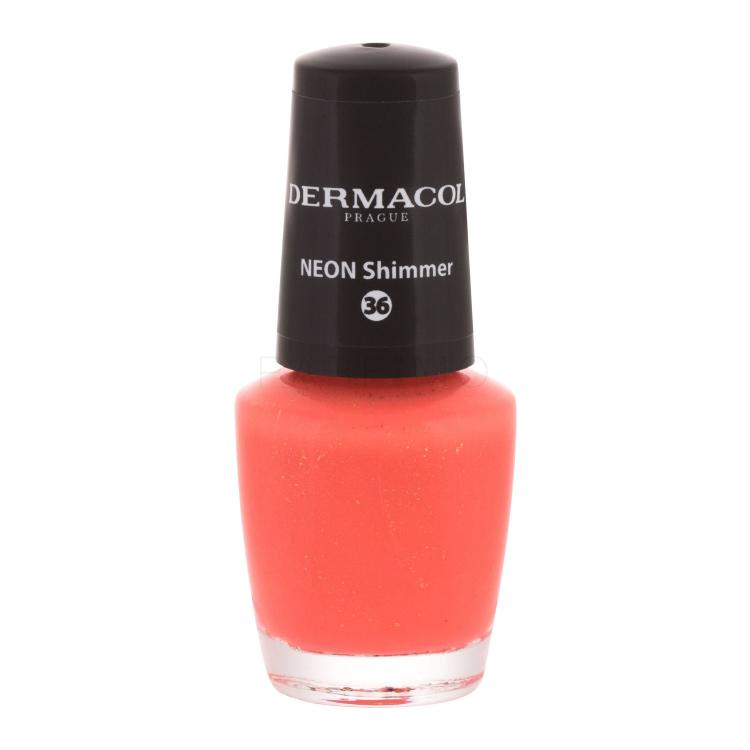 Dermacol Neon Lak za nokte za žene 5 ml Nijansa 36 Neon Shimmer