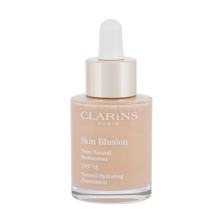 Clarins Skin Illusion Natural Hydrating SPF15 Puder za žene 30 ml Nijansa 108.3 Organza