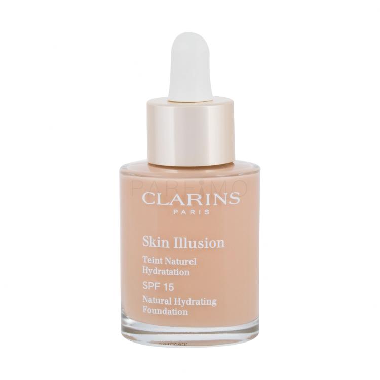Clarins Skin Illusion Natural Hydrating SPF15 Puder za žene 30 ml Nijansa 108.5 Cashew
