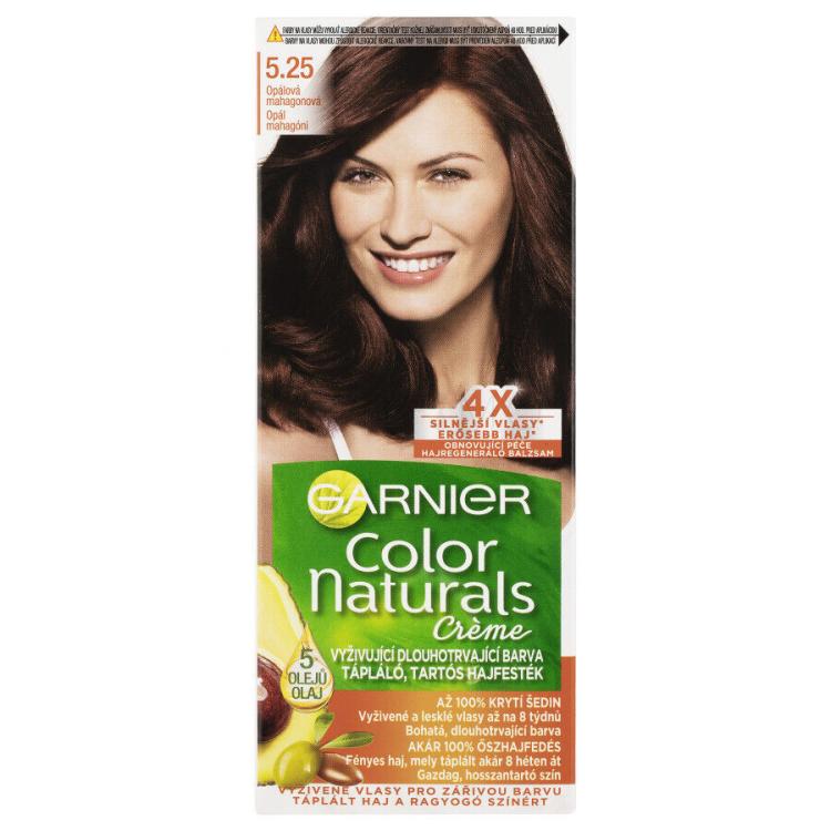 Garnier Color Naturals Créme Boja za kosu za žene 40 ml Nijansa 5,25 Light Opal Mahogany Brown