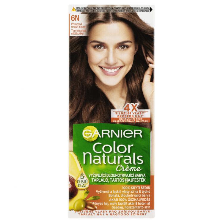 Garnier Color Naturals Créme Boja za kosu za žene 40 ml Nijansa 6N Nude Dark Blonde